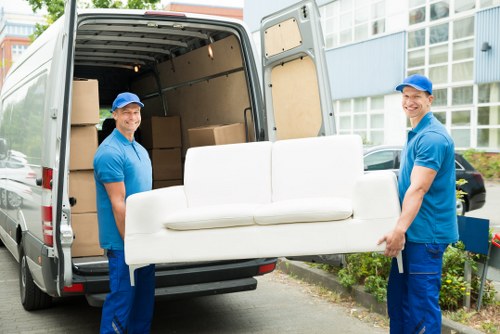Movers handling a local home relocation in Tufnell Park