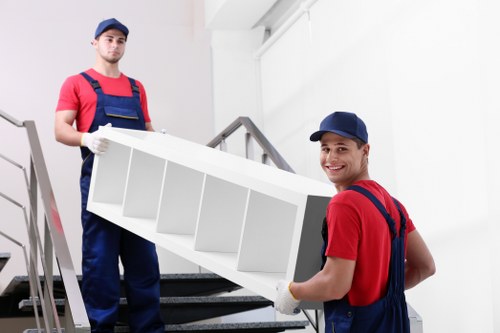 Careful handling of office items in a Tufnell Park relocation