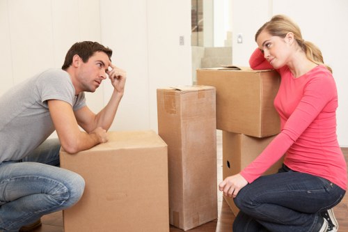Local movers helping with residential relocation preparations