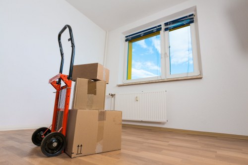 Local removals team loading belongings for a move near Tufnell Park