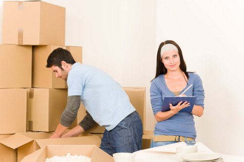 Careful transport of desks, files, and electronics for an office move