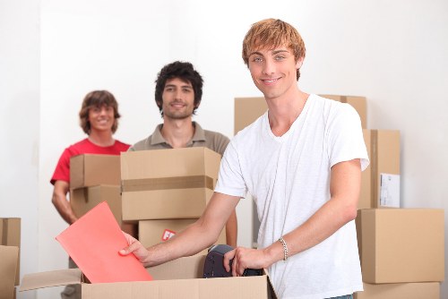 Local moving team navigating Tufnell Park streets