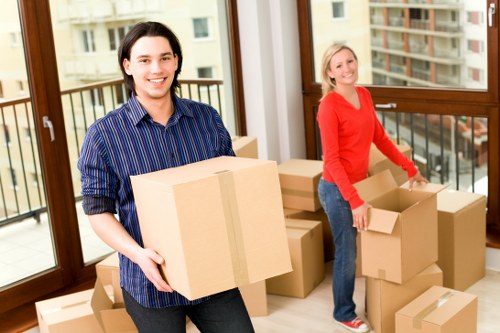 Packing and loading support for a Tufnell Park move