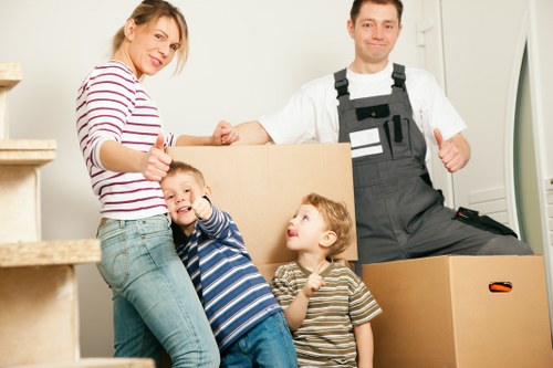Local removal vehicle ready for home or office transport in Tufnell Park